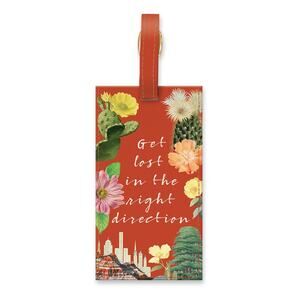 Vegan Leather Luggage Tag | American Globetrotter